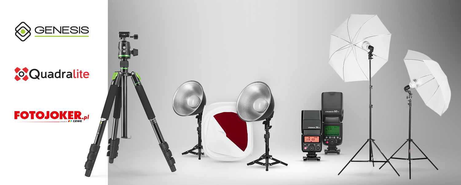 Quadralite i Genesis - nowe produkty w salonach FOTOJOKER
