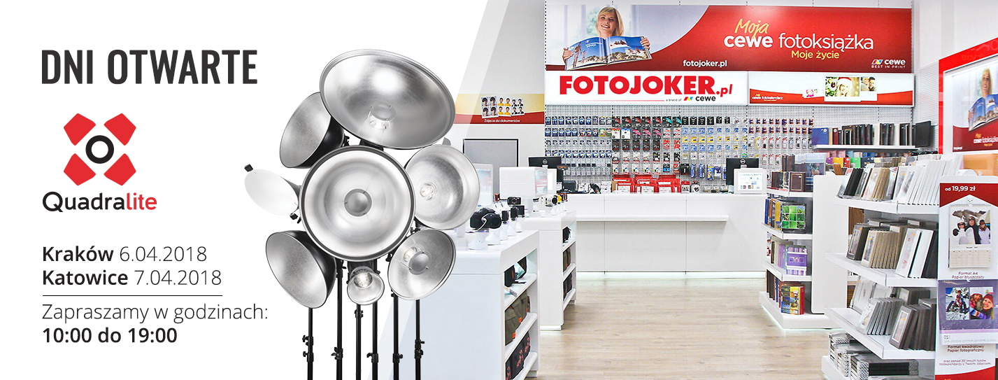 Dni Otwarte z marką Quadralite w salonach FOTOJOKER