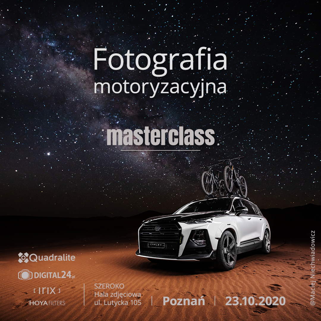 Jak fotografować motoryzację? Na to pytanie odpowiemy podczas warsztatów fotograficznych prowadzonych przez specjalistę w dziedzinie, Macieja Niechwiadowicza! Jak fotografować motoryzację? Na to pytanie odpowiemy podczas warsztatów fotograficznych prowadzonych przez specjalistę w dziedzinie, Macieja Niechwiadowicza!