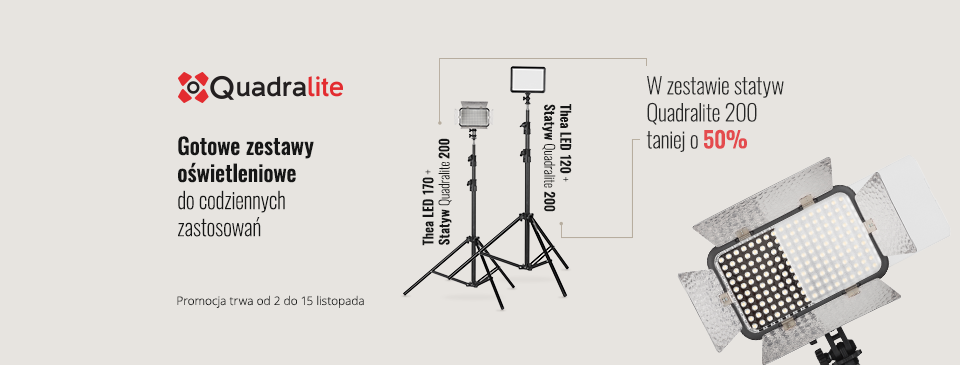 Quadralite Promocja