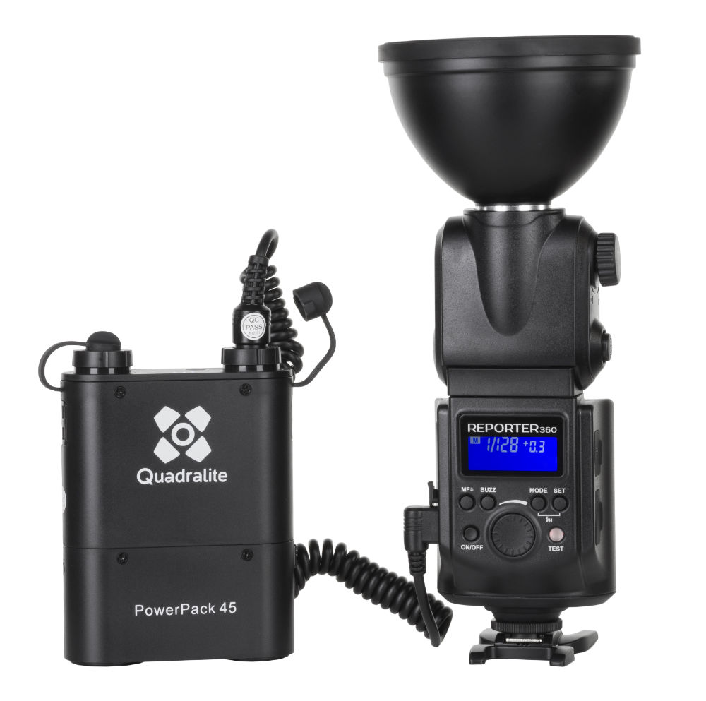 Quadralite Reporter 360 - lampa reporterska o duże mocy